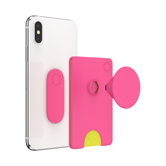 PopWallets+ Neon Pink, PopSockets