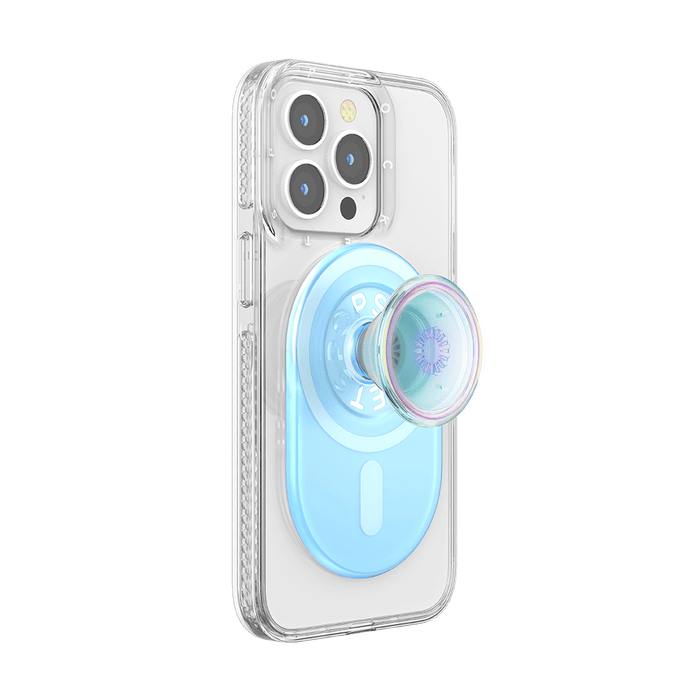 MagSafe PopGrip_Clear Opalescent Blue, PopSockets