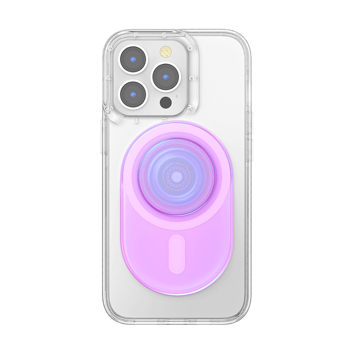 MagSafe PopGrip_Clear Opalescent Pink (맥세이프 호환), PopSockets