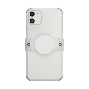 PopSlide Stretch White with ROUND Edges, PopSockets