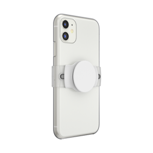 PopSlide Stretch White with ROUND Edges, PopSockets