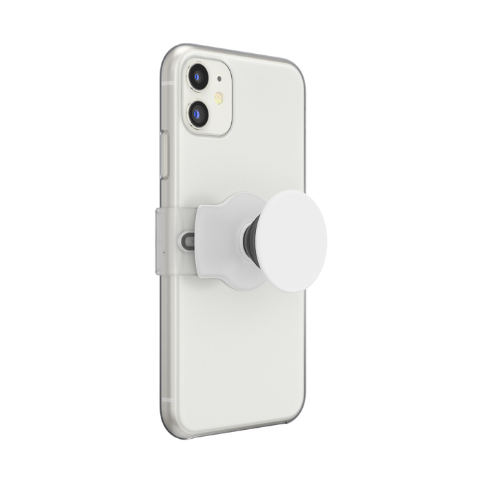 PopSlide Stretch White with ROUND Edges, PopSockets