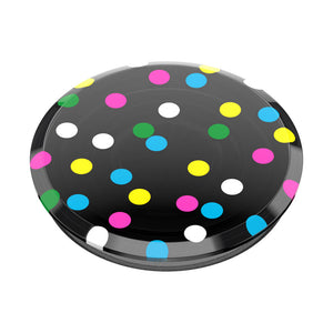 Translucent Black Disco Dots, PopSockets