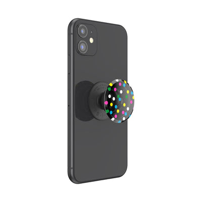 Translucent Black Disco Dots